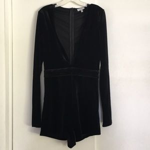 NWT Black Tobi Romper